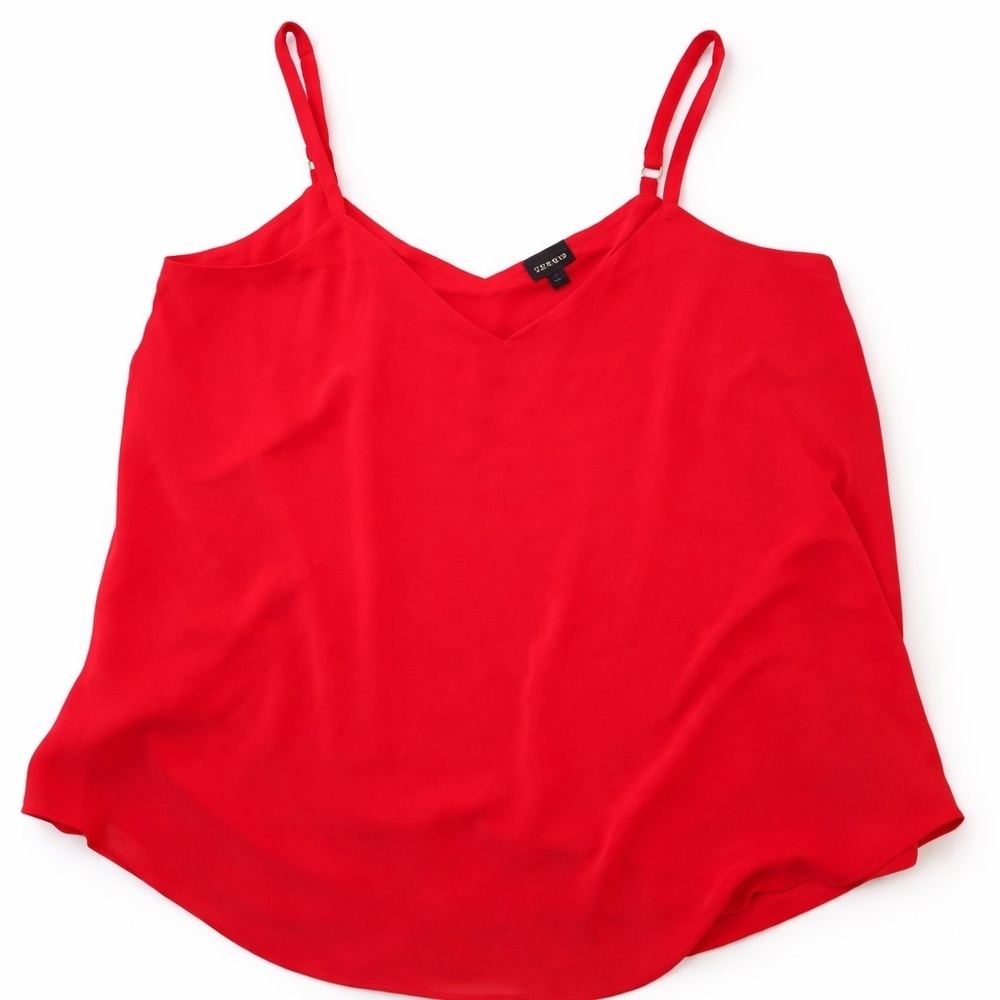 Torrid Vibrant Red Camisole Top Size 1